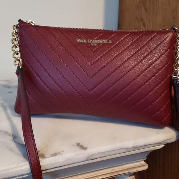 Karl Lagerfeld Handbags - KARL LAGERFELD GIGI CHEVRON BAG